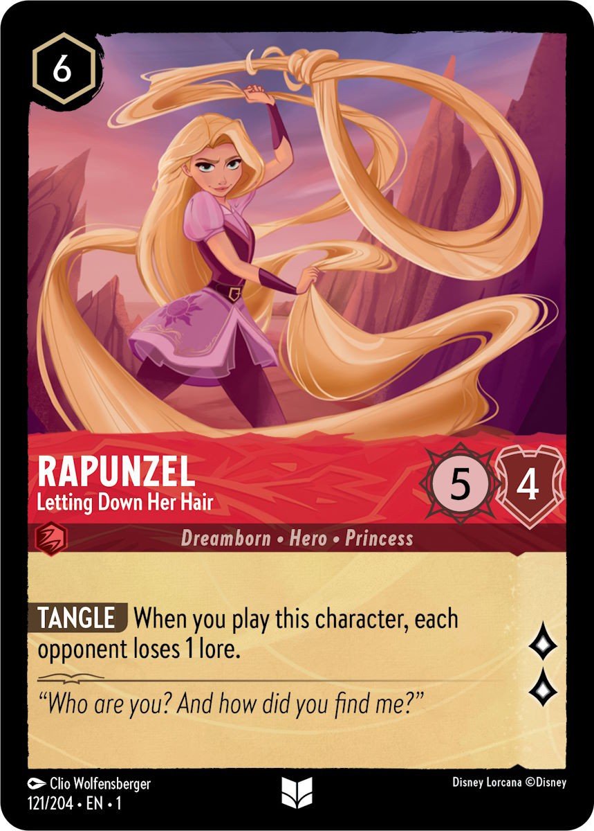 Rapunzel - Letting Down Her Hair Crop image Wallpaper