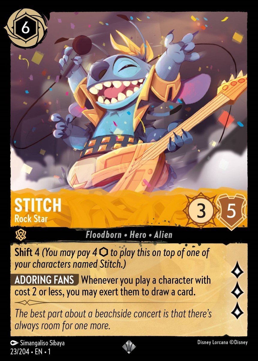 Stitch - Rock Star Crop image Wallpaper