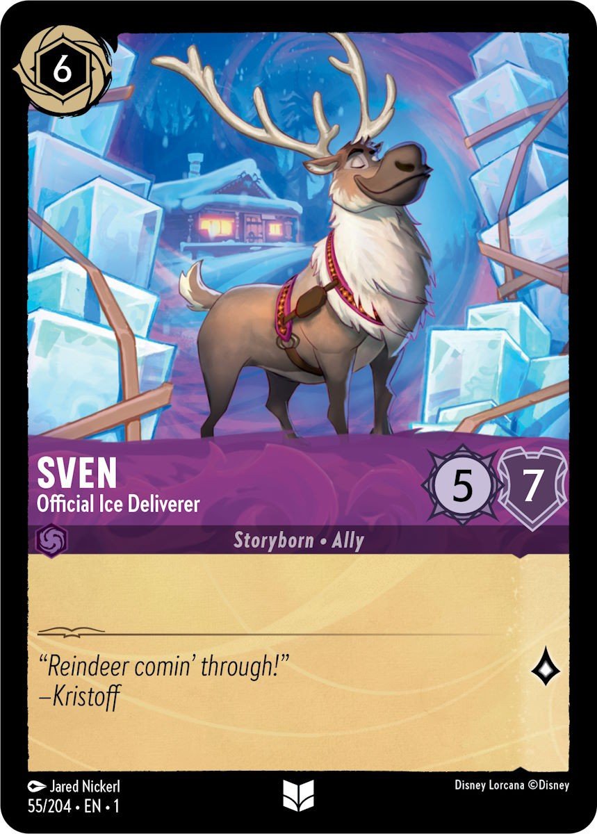 Sven - Official Ice Deliverer Crop image Wallpaper