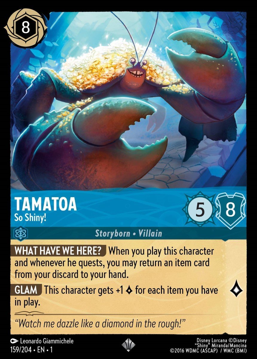 Tamatoa - So Shiny! Crop image Wallpaper