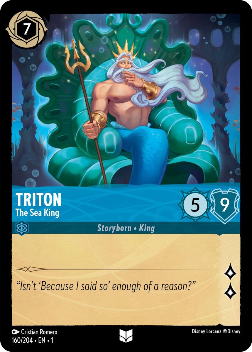 Triton - The Sea King Crop image Wallpaper