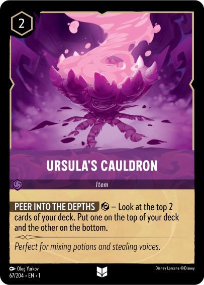 Ursula's Cauldron Crop image Wallpaper