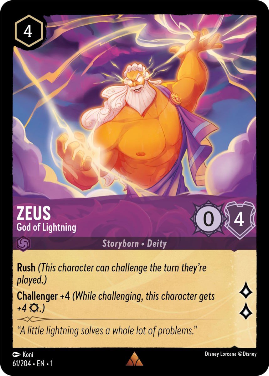 Zeus - God of Lightning Crop image Wallpaper