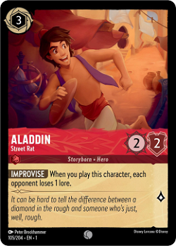 Aladdin - Topo di strada