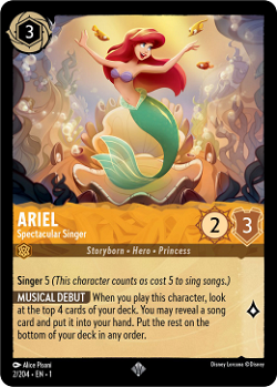Ariel - Spektakuläre Sängerin image