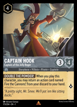 Capitán Garfio - Capitán del Jolly Roger