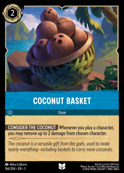 코코넛 바구니