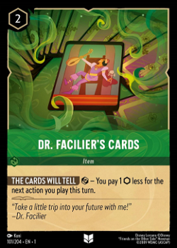 Dr. Facilier's Cards image