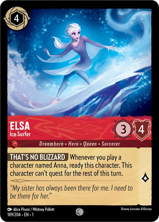 Elsa - Ice Surfer Full hd image