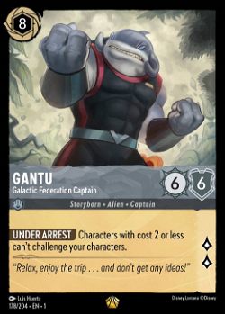 Gantu - Capitano della Federazione Galattica