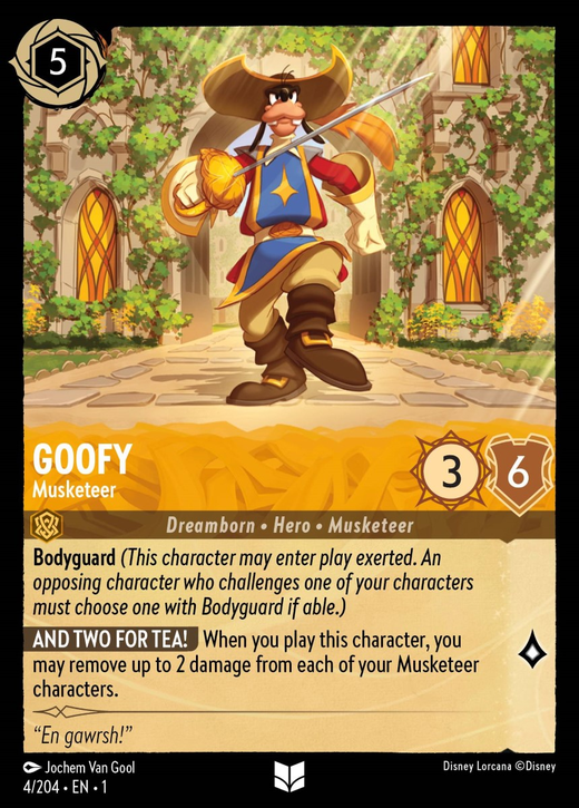Goofy - Musketeer Full hd image