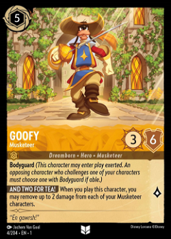 Goofy - Mosquetero