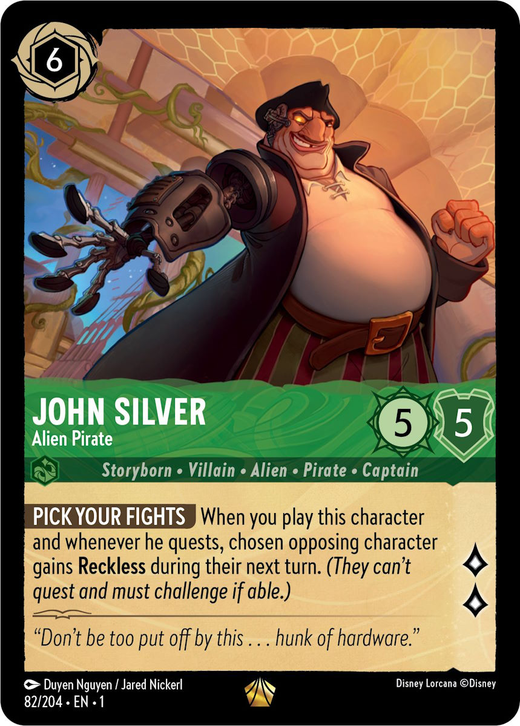 John Silver - Alien Pirate Full hd image