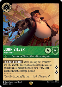 Джон Сильвер - Инопланетный Пират