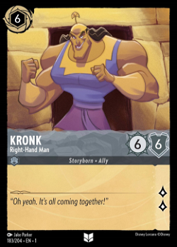 Kronk - Hombre de confianza