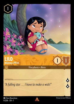 Lilo - Einen Wunsch äußern