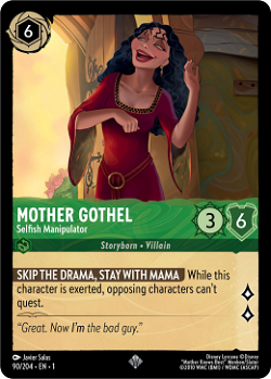 Mother Gothel - Selfish Manipulator image