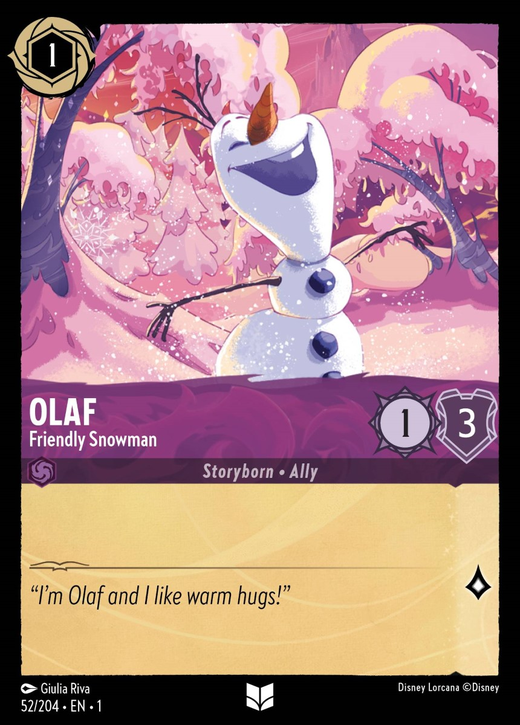 Olaf - Friendly Snowman Full hd image
