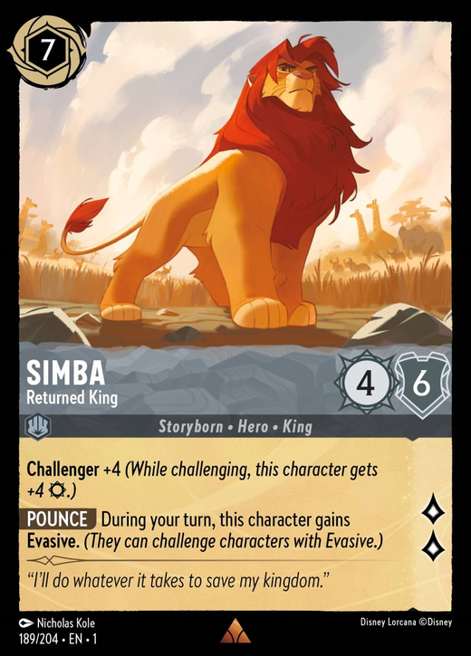 Simba - Returned King Full hd image