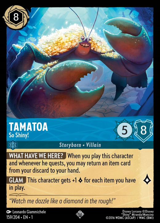 Tamatoa - So Shiny! Full hd image