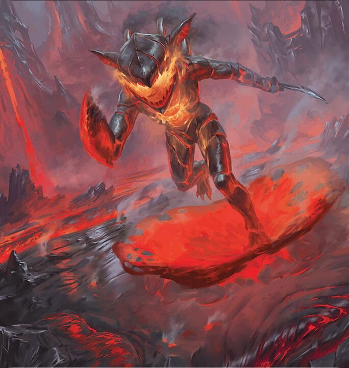 Phyrexian Goblin Token Crop image Wallpaper