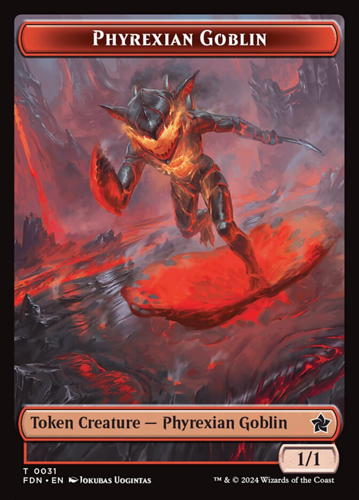 Phyrexian Goblin Token Full hd image