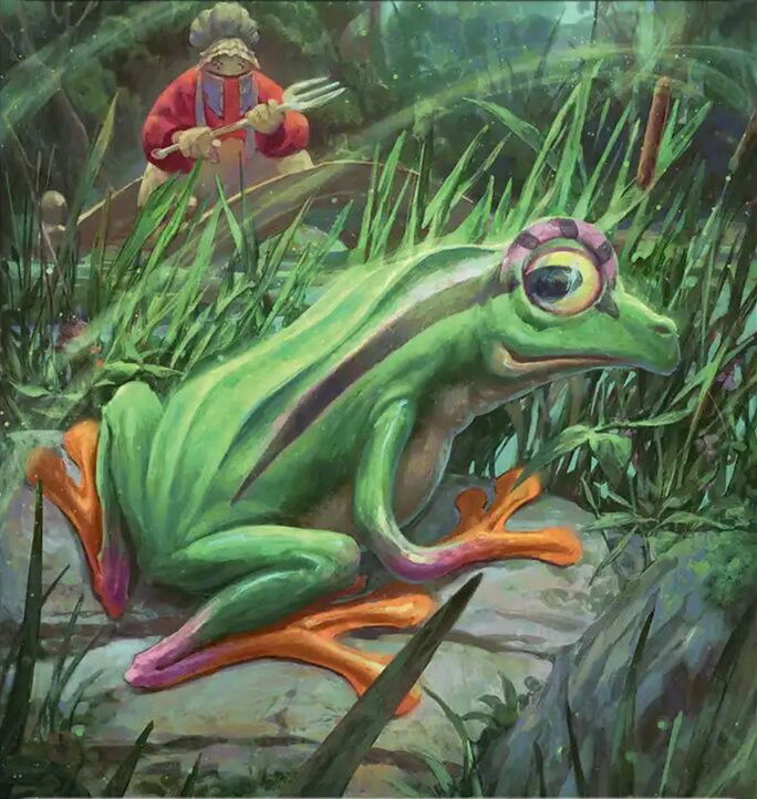 Frog Token Crop image Wallpaper