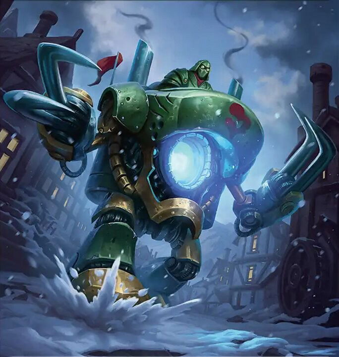 Robot Warrior Token Crop image Wallpaper