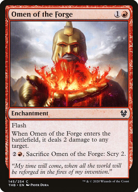 Omen of the Forge | Magic: the Gathering MTG Cards