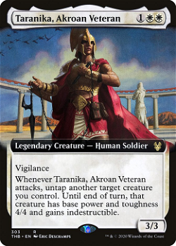 Taranika, akroische Veteranin