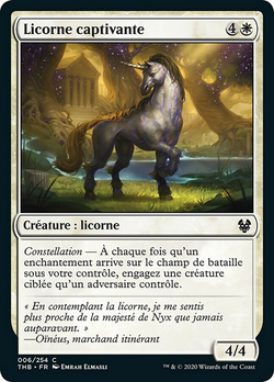 Licorne captivante