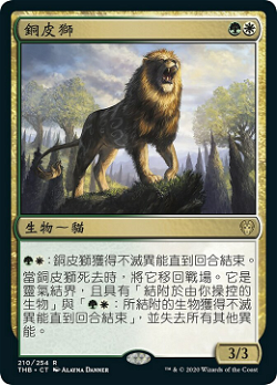 銅皮獅 image