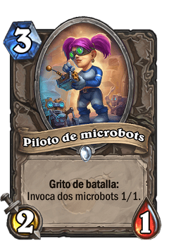 Piloto de microbots