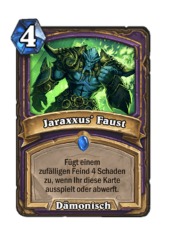 Jaraxxus' Faust