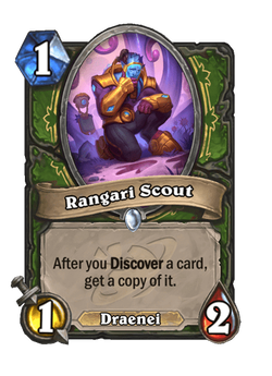 carta spoiler Rangari Scout