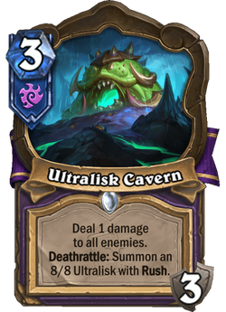 carta spoiler Ultralisk Cavern