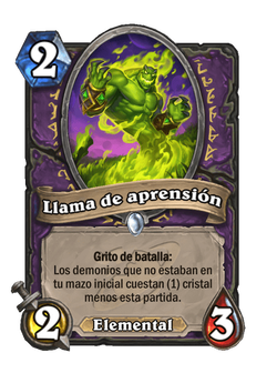 Llama de aprensión