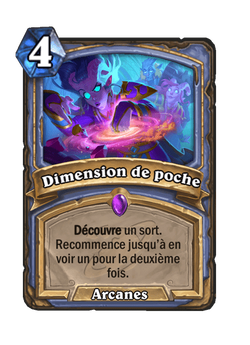 Dimension de poche