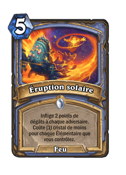 Éruption solaire image