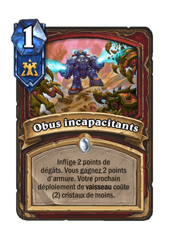 Obus incapacitants