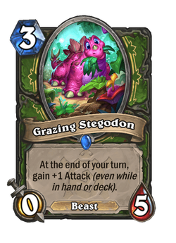 Grazing Stegodon image