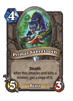 Primal Sabretooth image