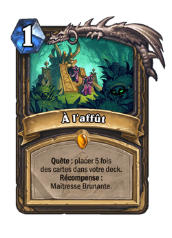 À l'affût image