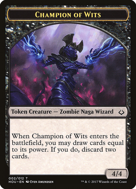 Champion of Wits Token Full hd image