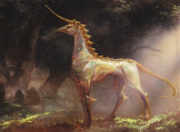 Opaline Unicorn Crop image Wallpaper