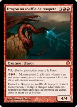 Dragon au souffle de tempête image