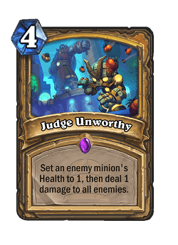 Judge Unworthy