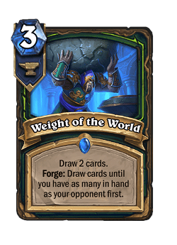 Weight of the World