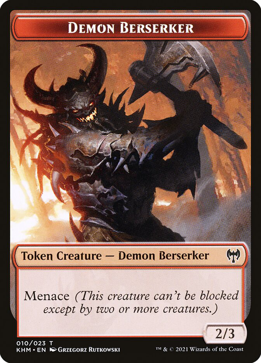 Demon Berserker Token Full hd image