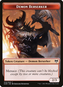 Token de Demônio Berserker image